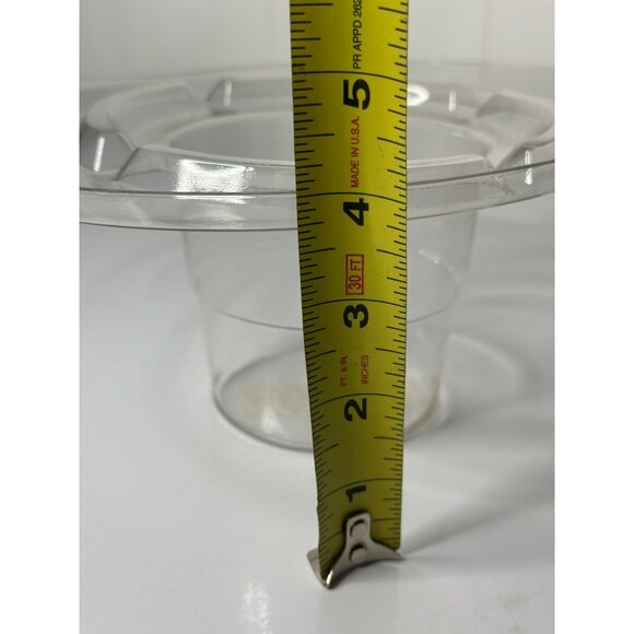 VTG Longaberger Protector Insert for 2004 Easter Basket Clear Plastic Liner - Picture 6 of 6